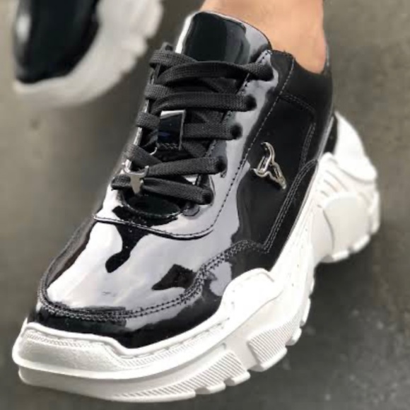 Windsor Smith Shoes - Womens Windsor Smith carte black patent